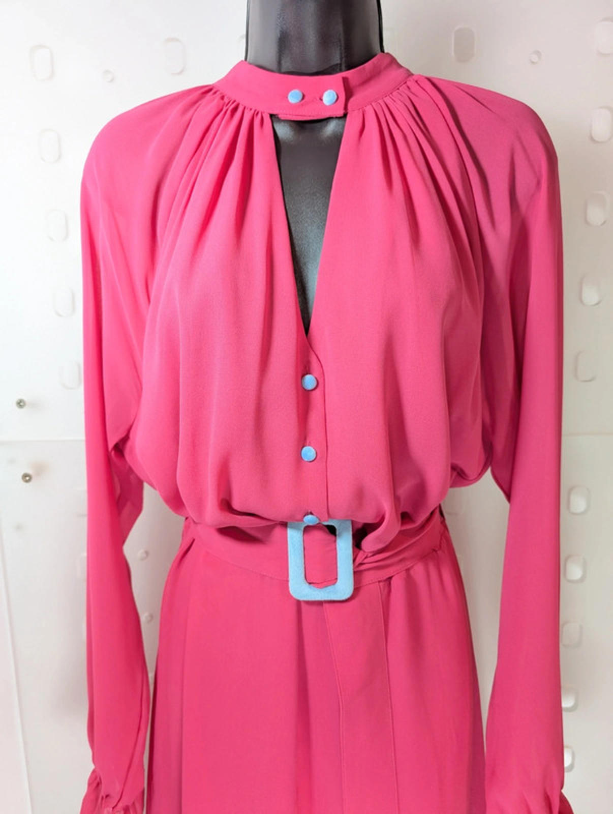 Beautiful Coster Copenhagen pink maxi dress UK16 brand new with tags.