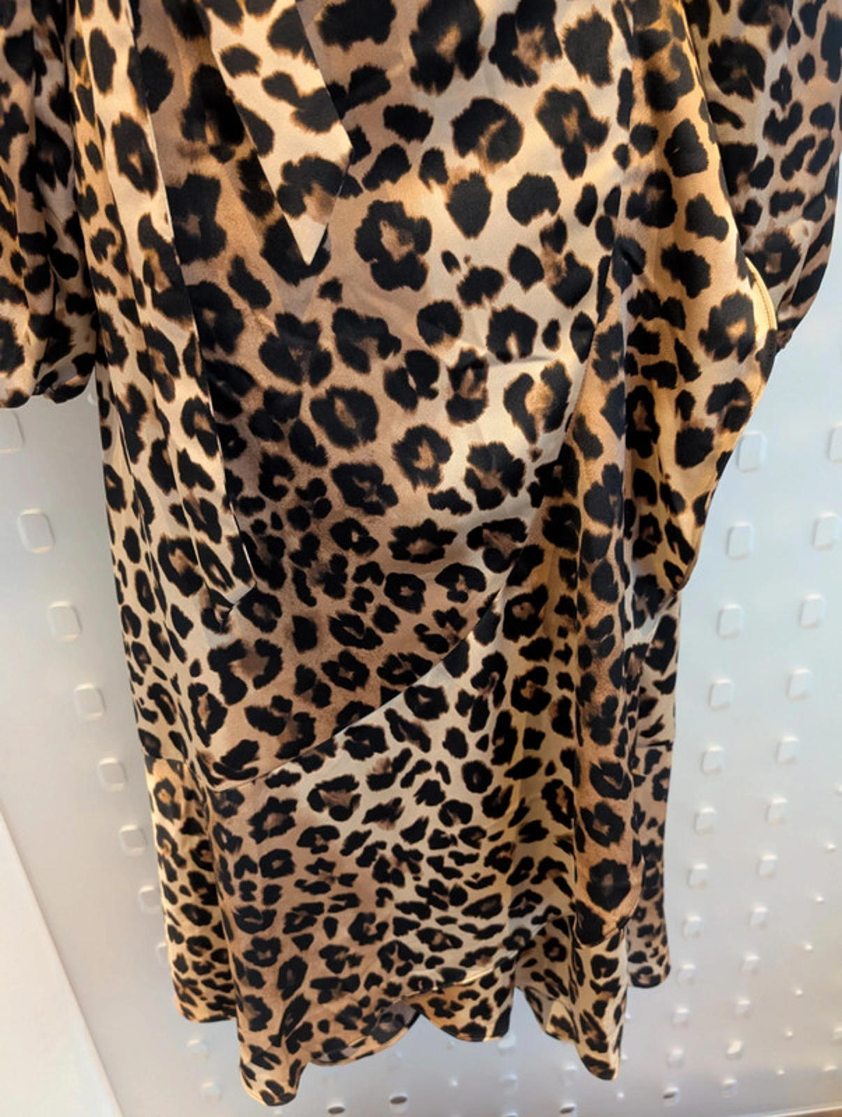 Cras Copenhagen ‘Larocras’ Leopard Print Wrap Dress