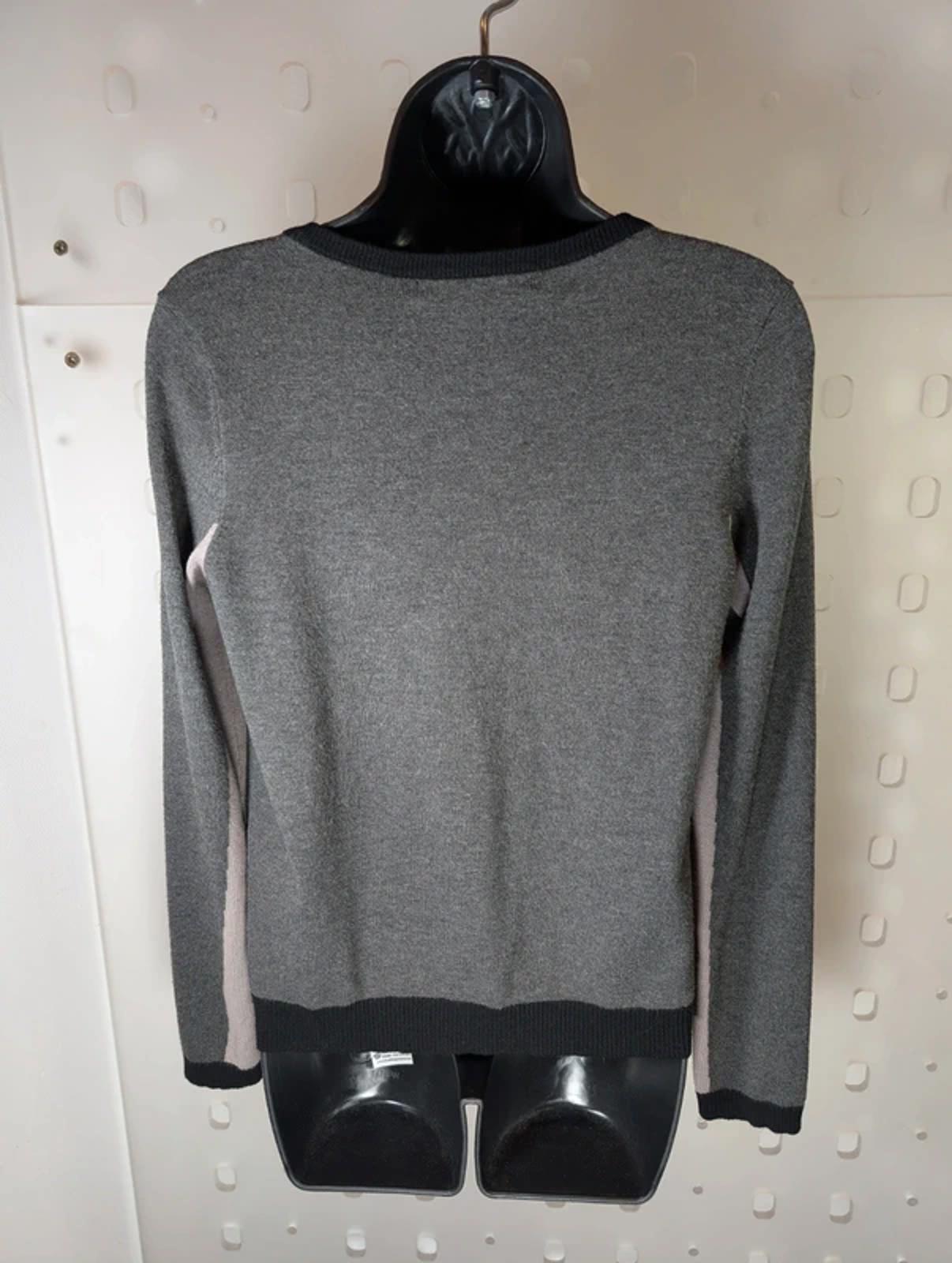 Coster Copenhagen Grey Button Cardigan Wing Detail Viscose Blend UK S