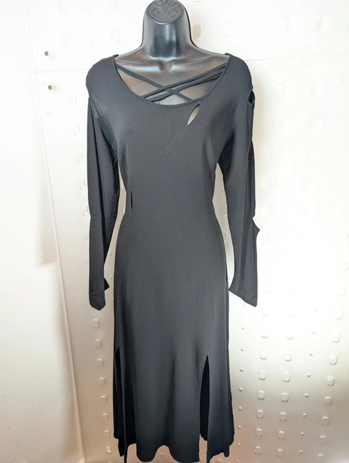 Bestini Paris “Destray” Stretch Maxi Dress – Y2K French Designer Size 2 UK 8–10