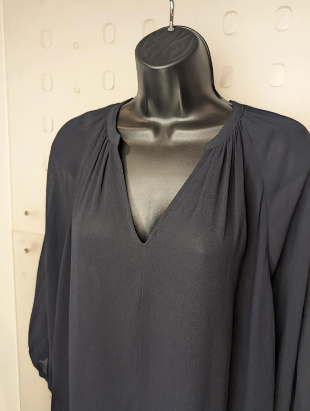 American Vintage sheer black kaftan dress