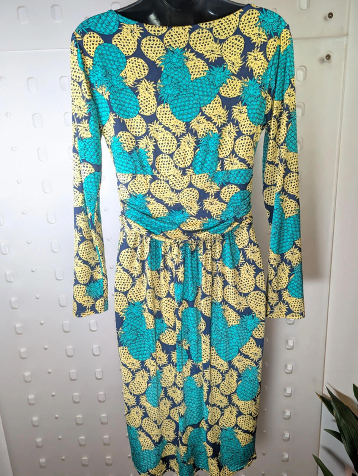 🍍 Onjenu pineapple print stretch dress