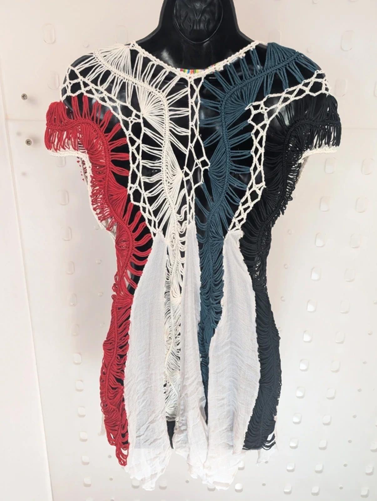 Crochet Boho Top Size 10/12