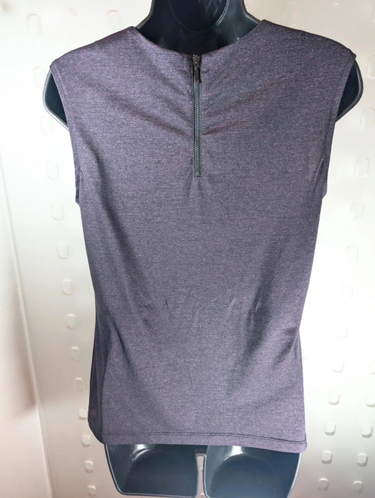 Calvin Klein Purple Sparkle Stretch Top | XS / UK 6–8