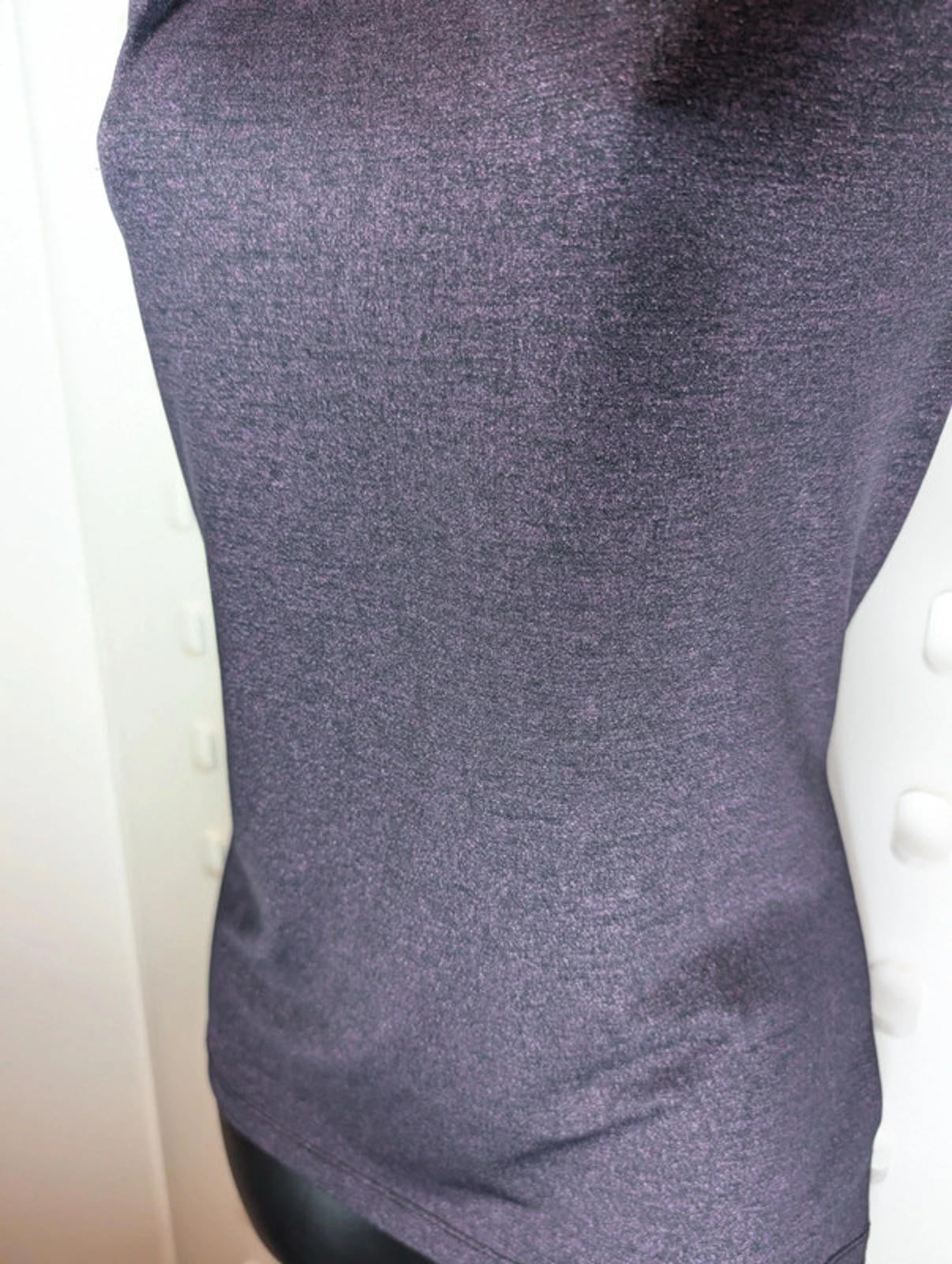 Calvin Klein Purple Sparkle Stretch Top | XS / UK 6–8