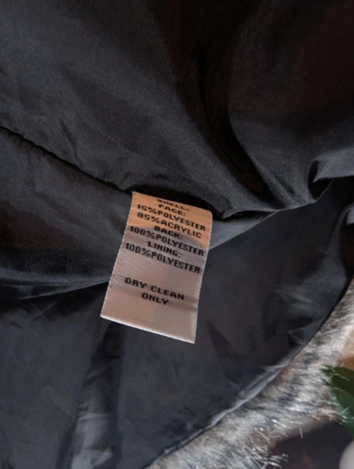 Calvin Klein Fluffy Faux Fur Gilet – Size M