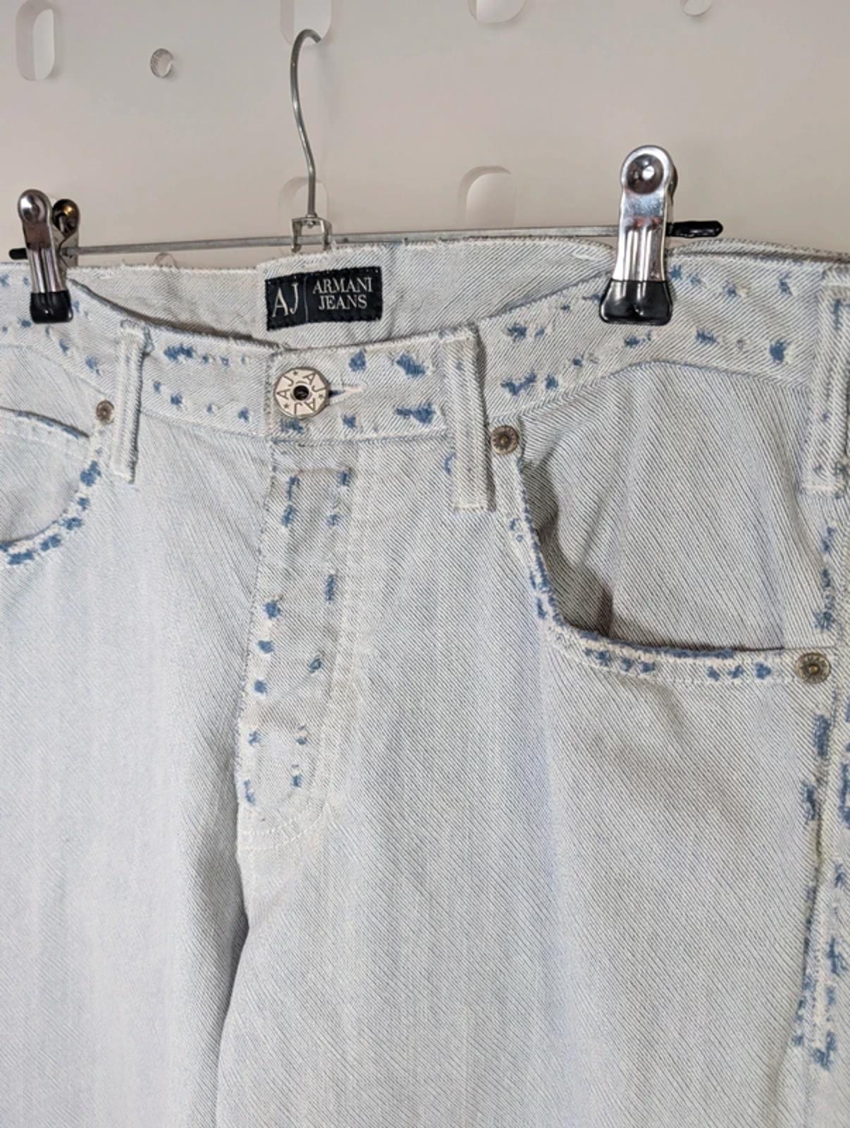 Armani Jeans Light Wash Straight Leg Denim W31 L33 Classic Fit