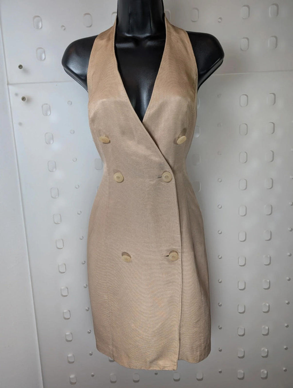 🤍 Vintage Fendi halterneck dress – imperfect