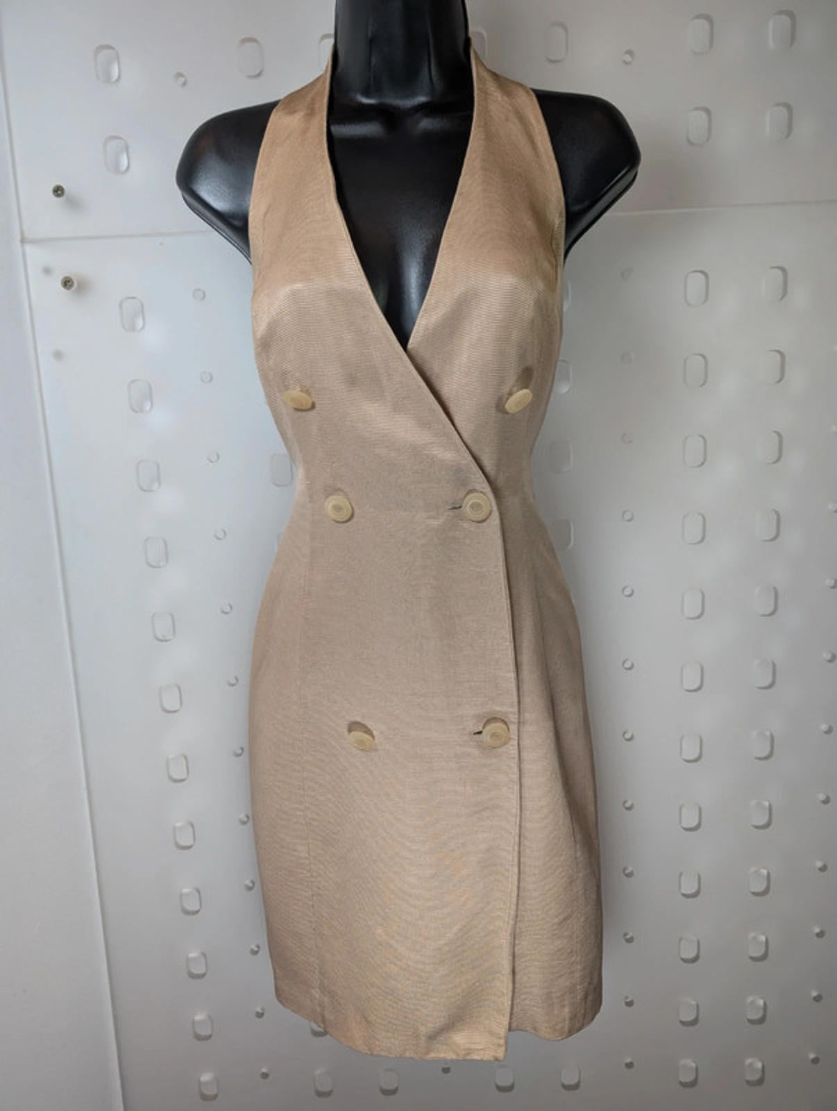 🤍 Vintage Fendi halterneck dress – imperfect