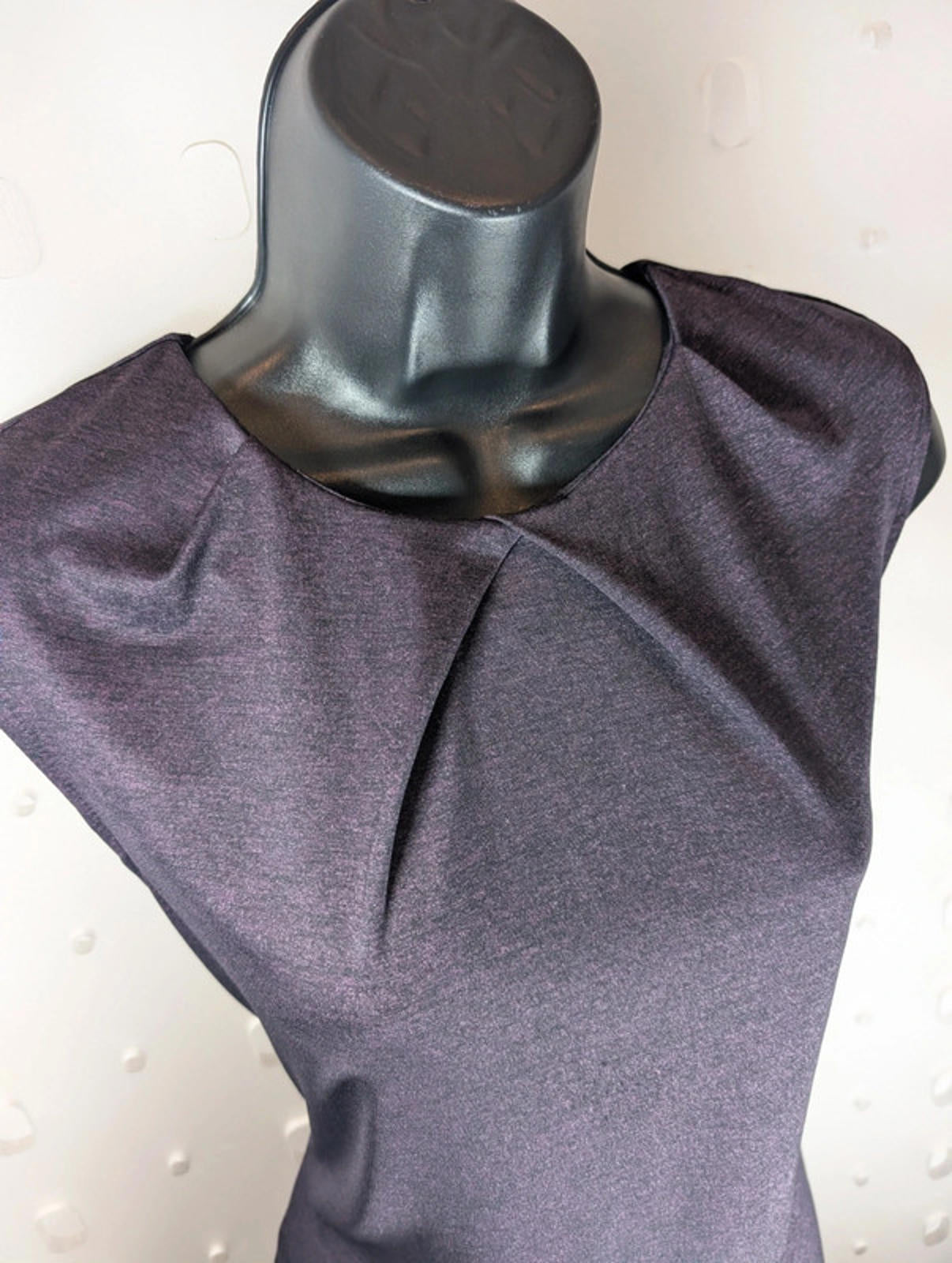 Calvin Klein Purple Sparkle Stretch Top | XS / UK 6–8