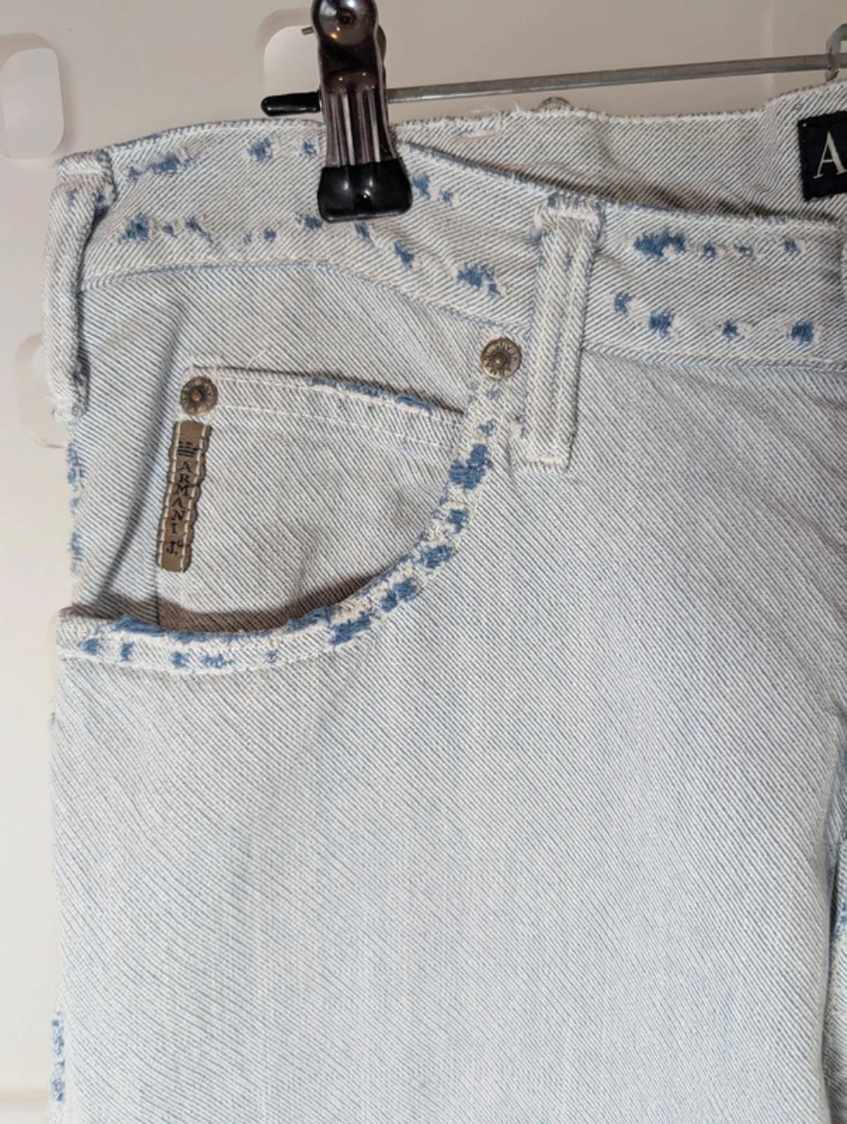 Armani Jeans Light Wash Straight Leg Denim W31 L33 Classic Fit