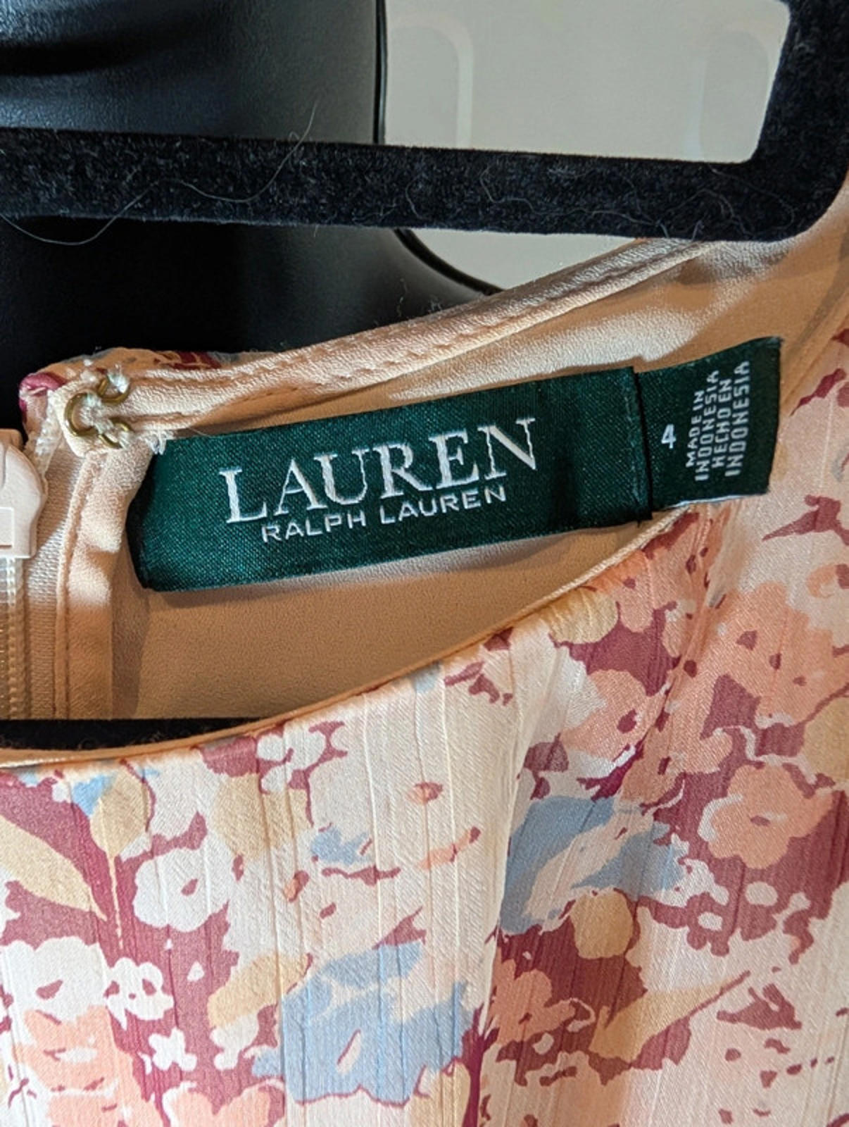 Ralph Lauren floral midi dress – size 4 (UK 8)