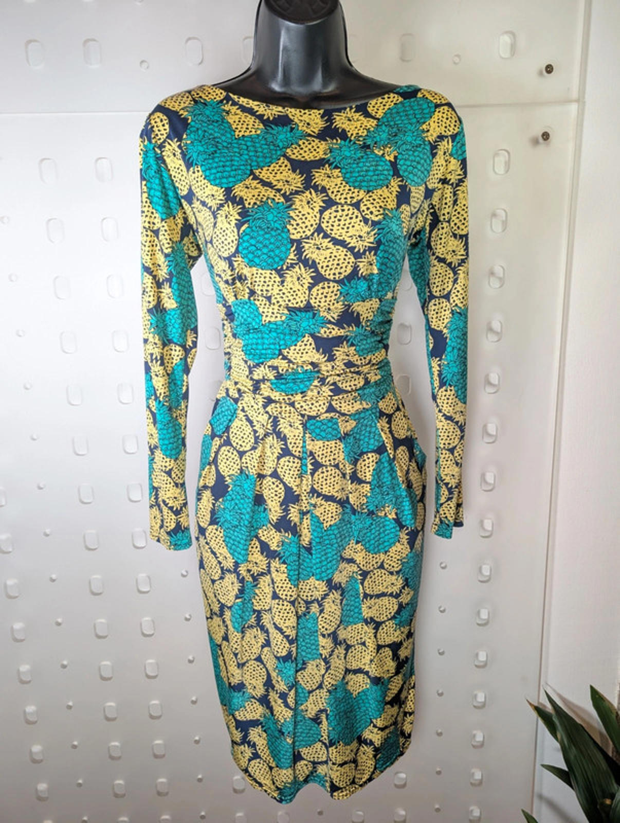🍍 Onjenu pineapple print stretch dress