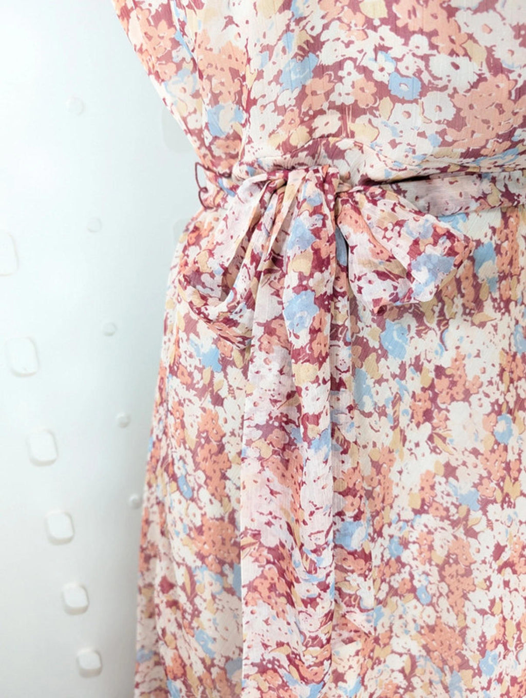 Ralph Lauren floral midi dress – size 4 (UK 8)